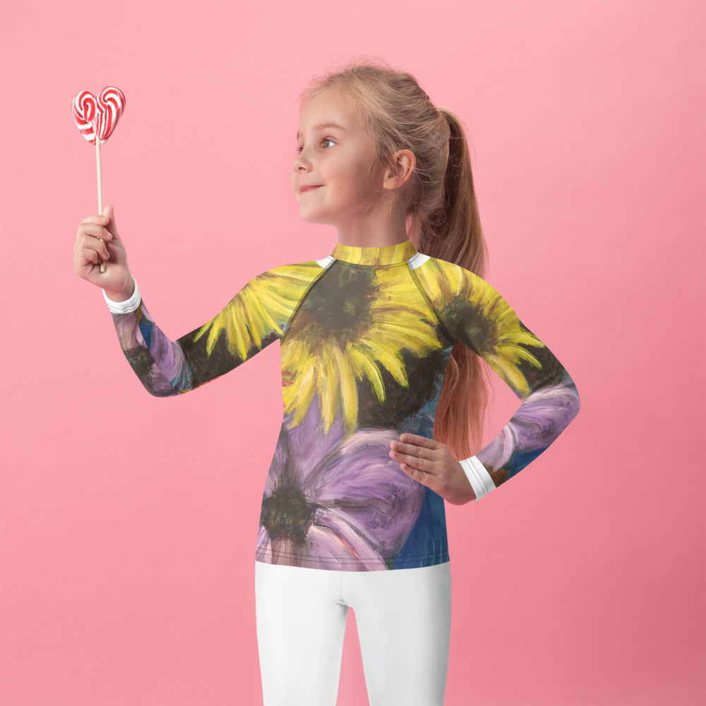 Spring Time- Kids Rash Guard