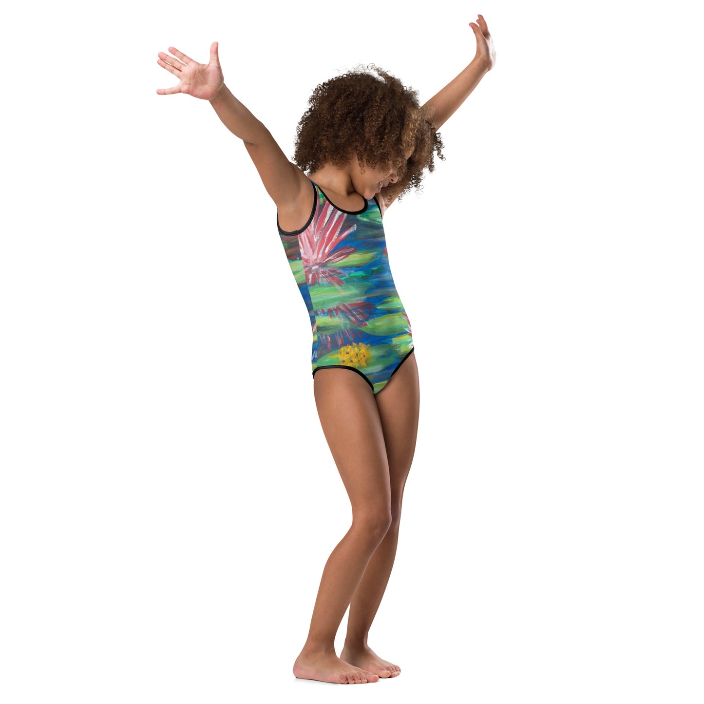 Water Lilies- Kids Swimsuit