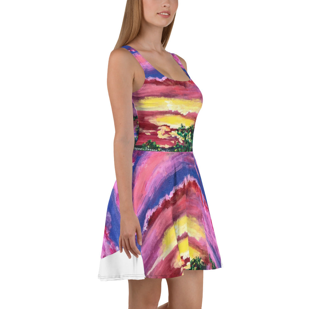 golden Moments- Skater Dress