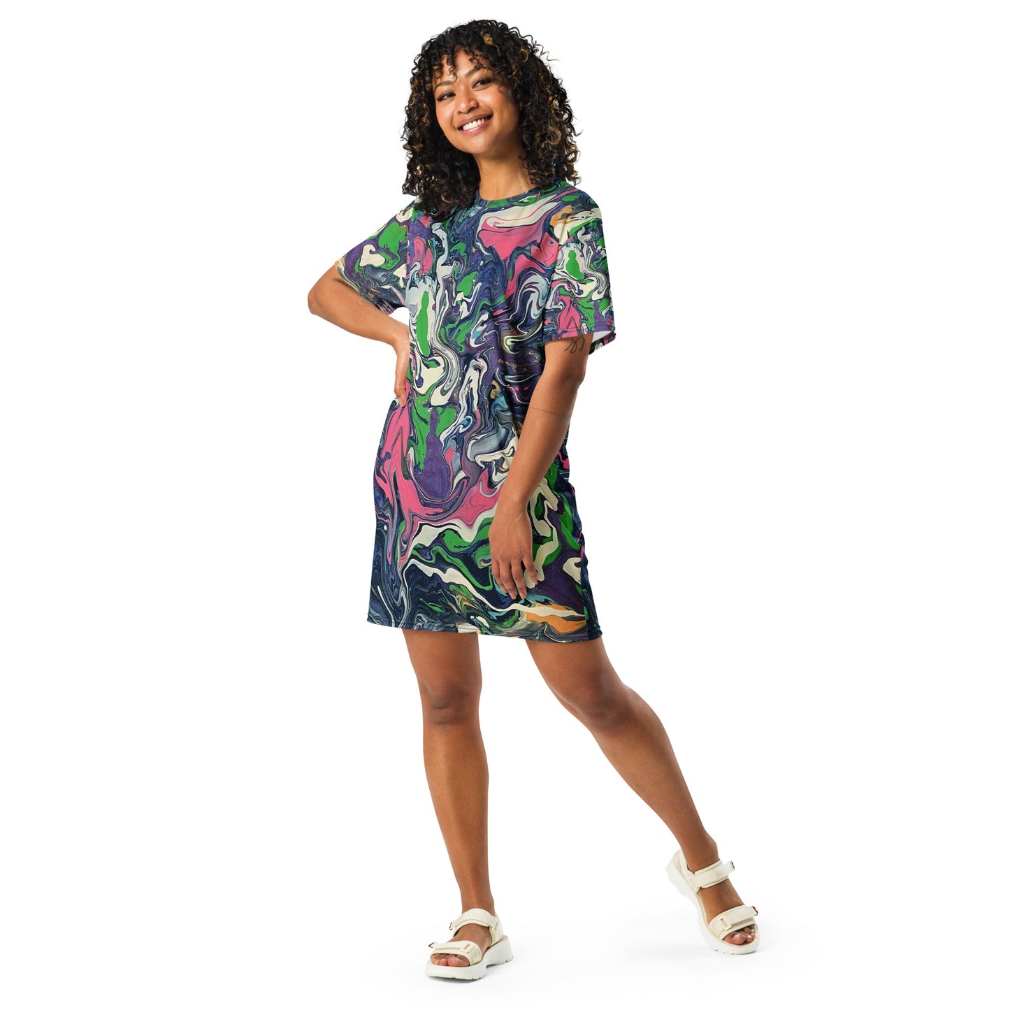 Fun House- T-shirt dress