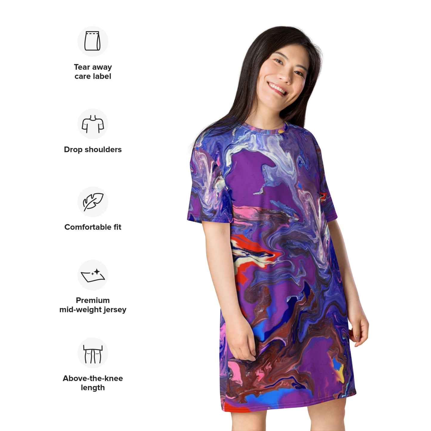 Imagination-T-shirt dress