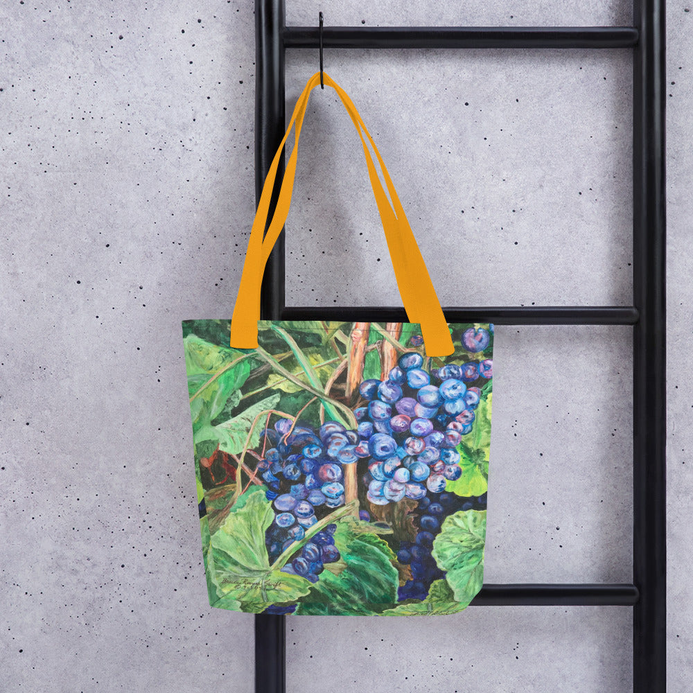 Wine On The Vine- Tote bag