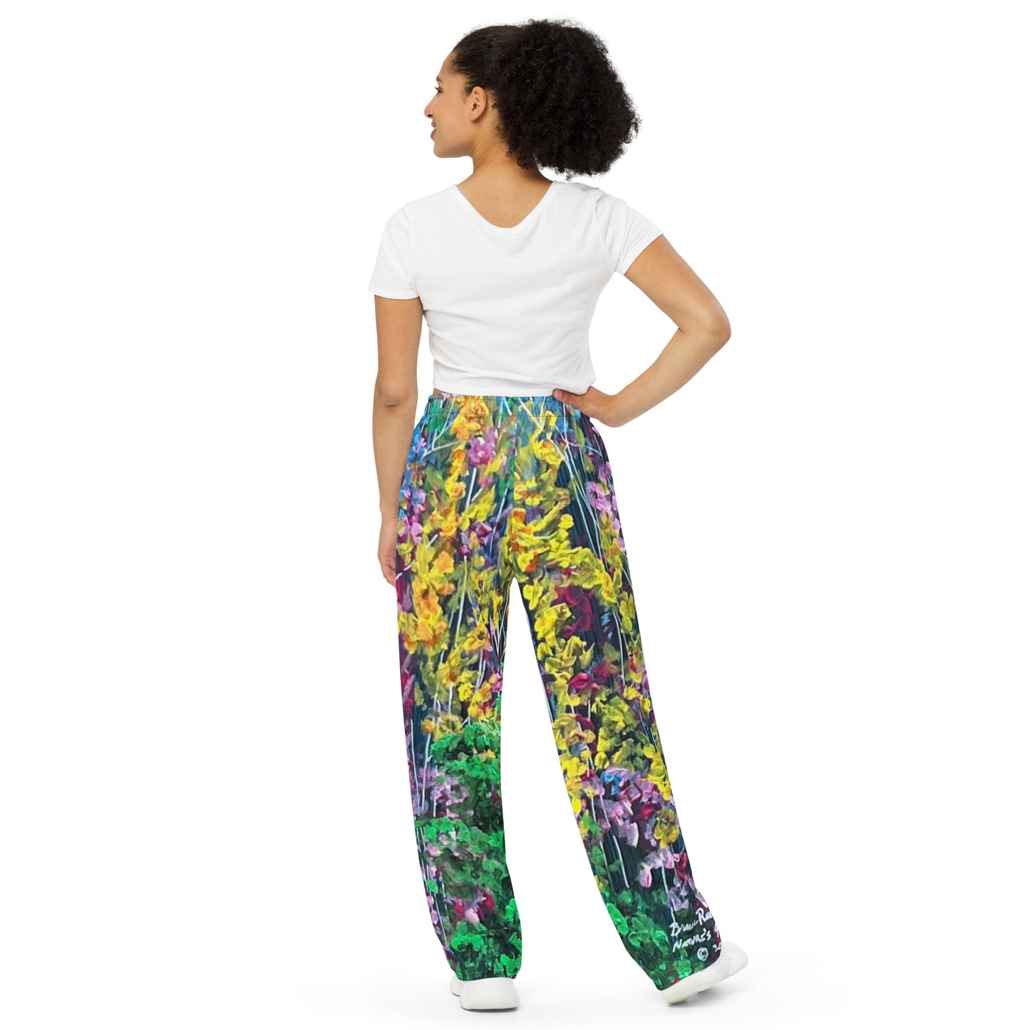 Nature's 4th Of July- unisex wide-leg pants