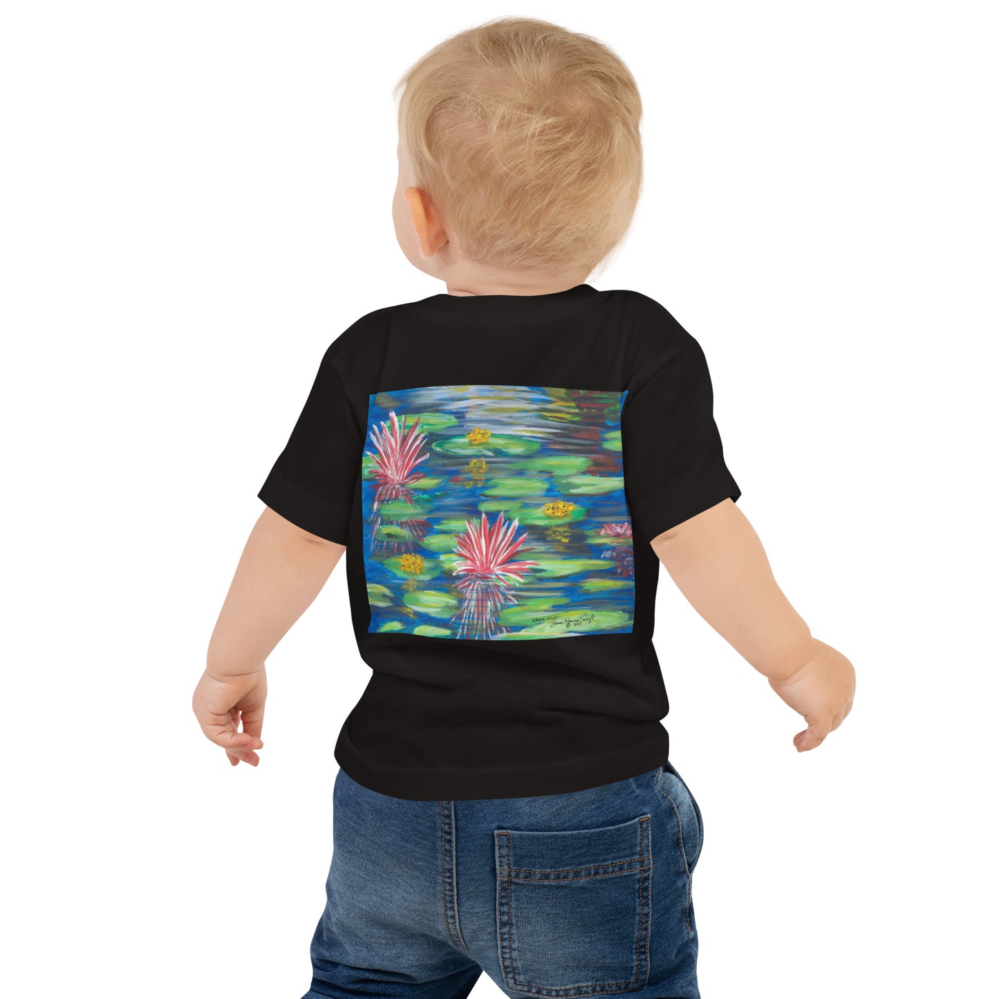 Water Lilies- Baby Jersey Short Sleeve Tee