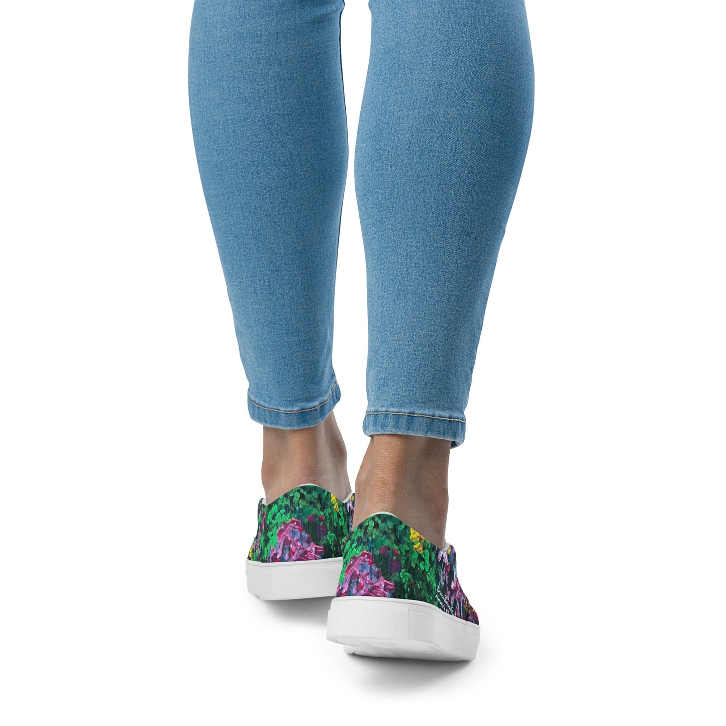 Nature's 4th Of July- Women’s slip-on canvas shoes