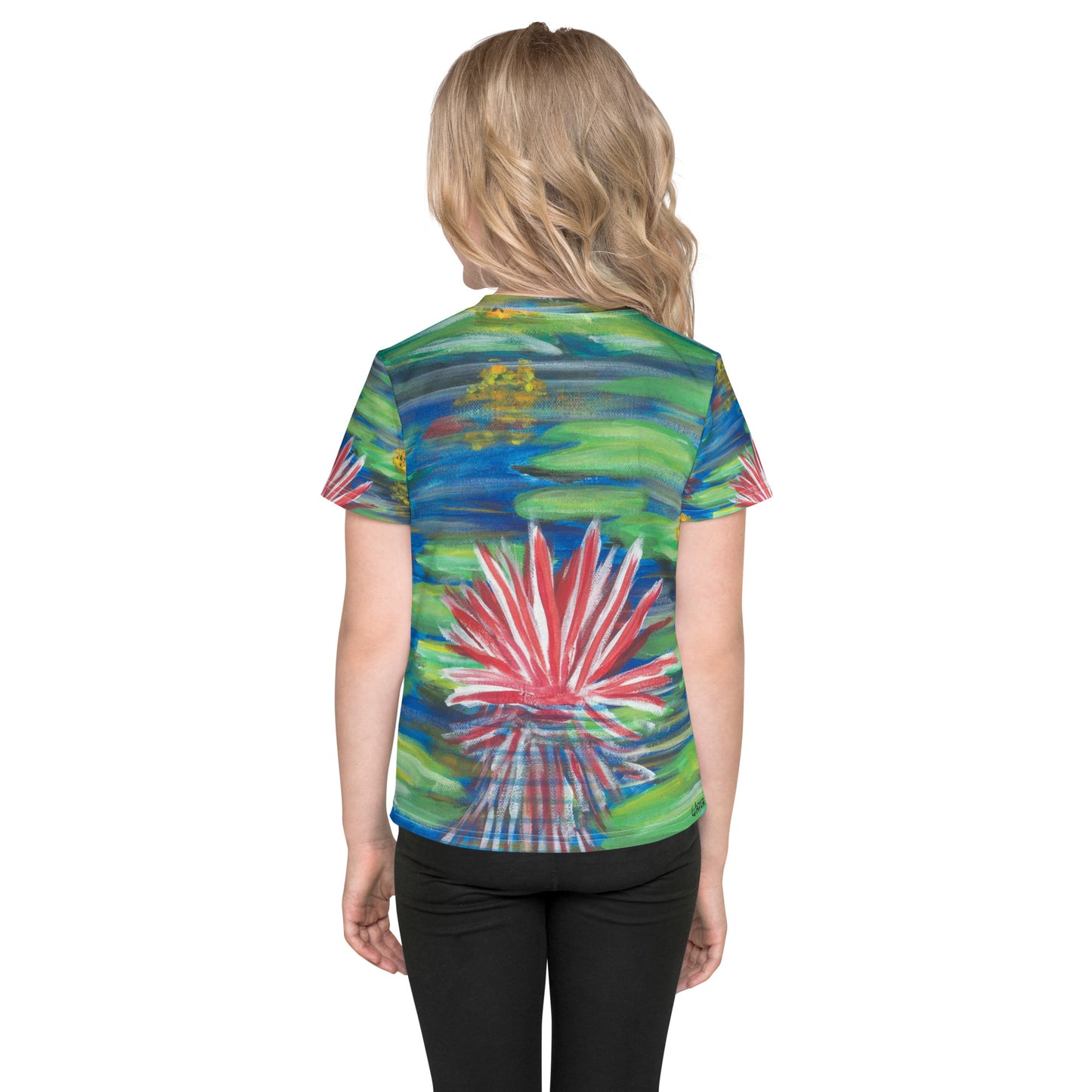 Lily Pond- Kids crew neck t-shirt