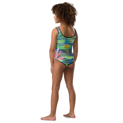 Water Lilies- Kids Swimsuit