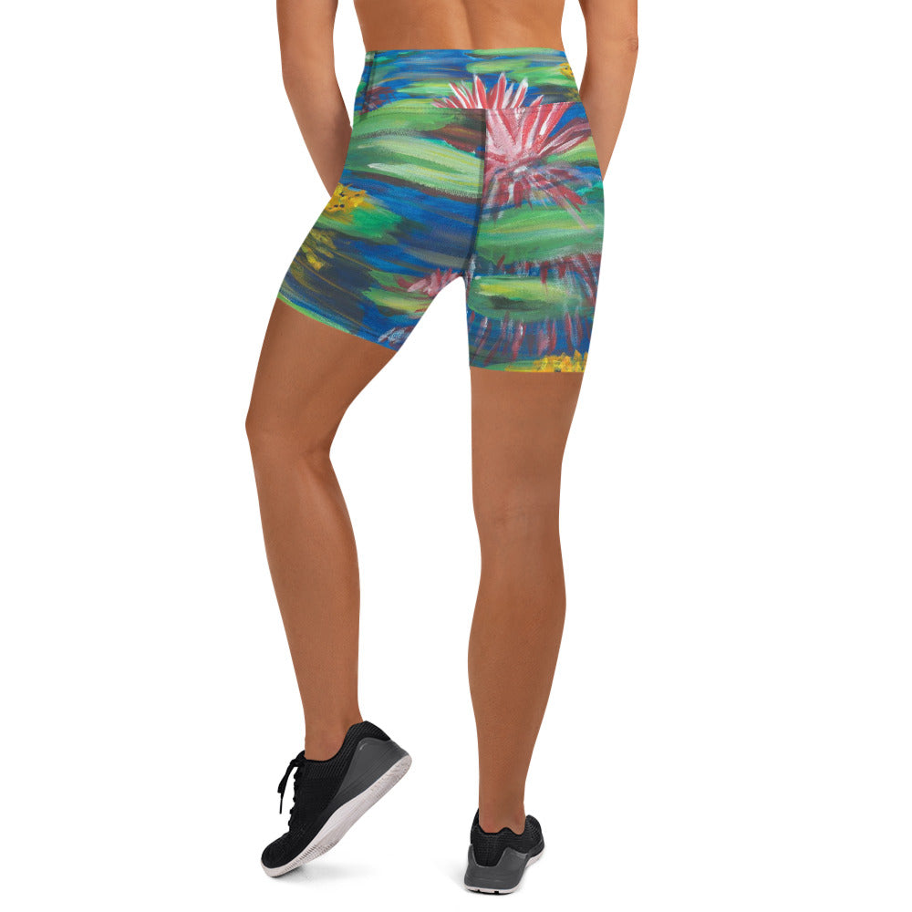 Lilly Pond Yoga Shorts