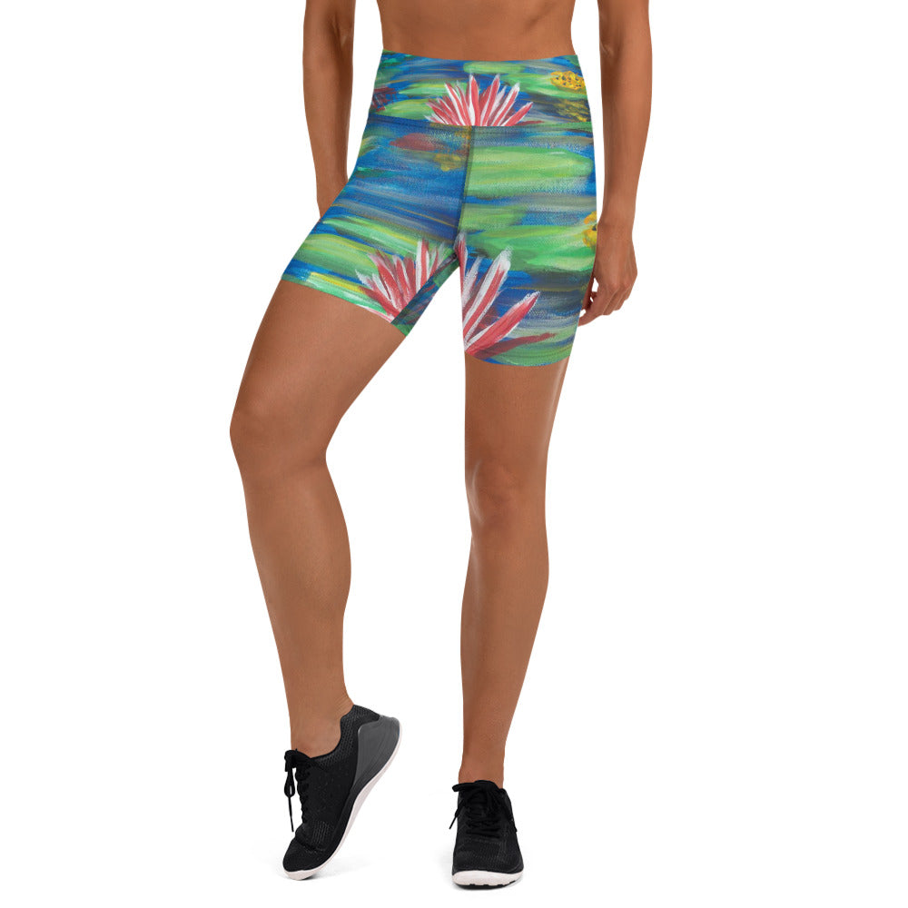 Lilly Pond Yoga Shorts