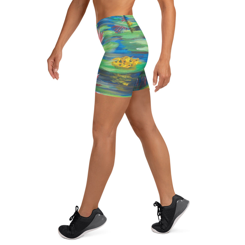 Lilly Pond Yoga Shorts