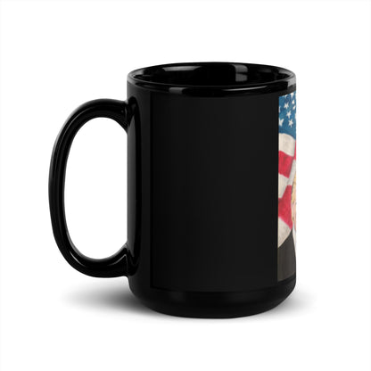 Trump Black Glossy Mug