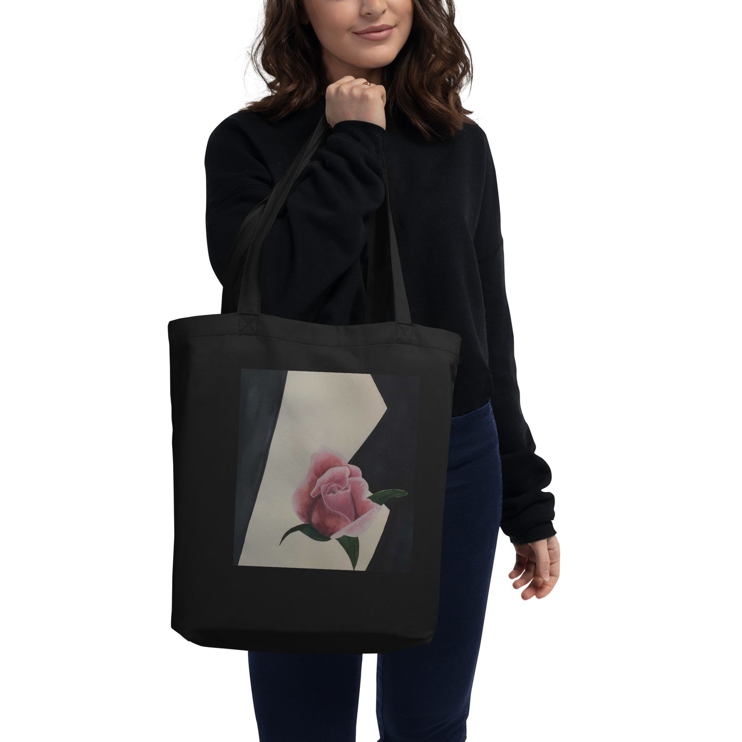 Formal Rose Tote Bag