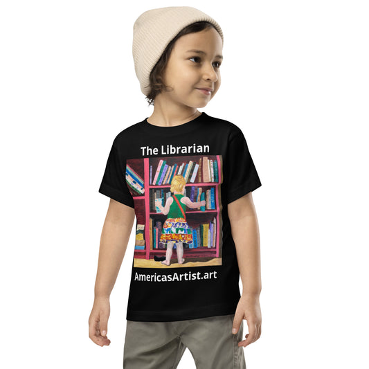 The Librarian- Toddler Short Sleeve Tee