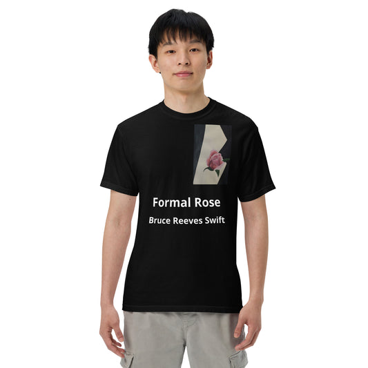 Formal Rose- heavyweight t-shirt