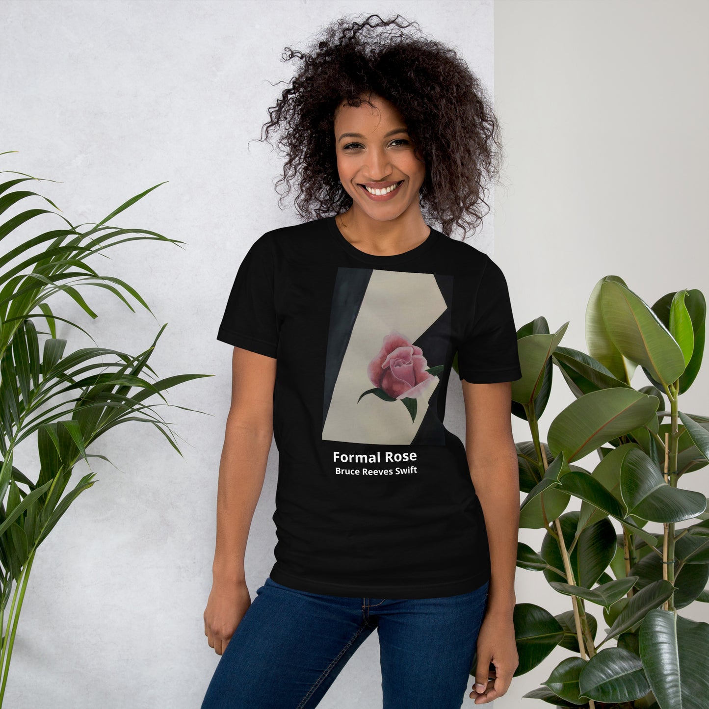 Formal Rose Unisex t-shirt