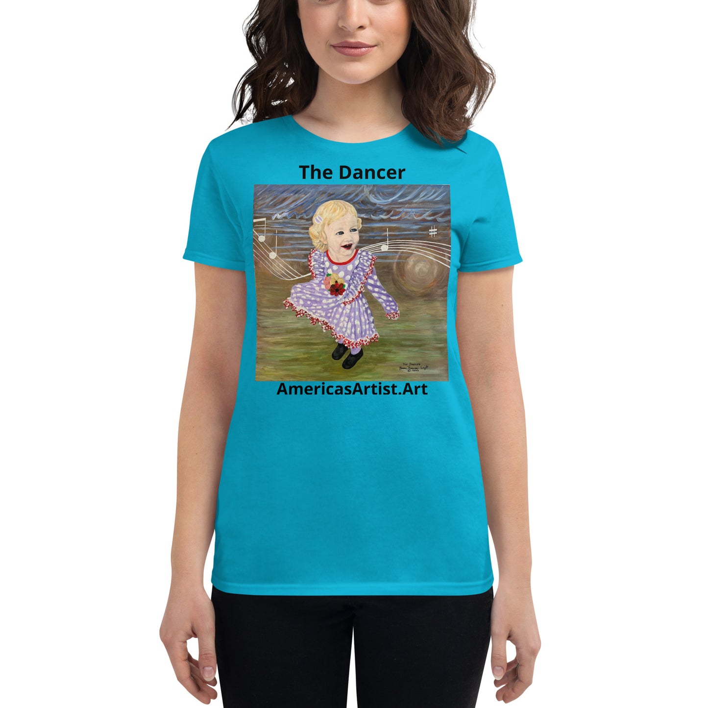 The Dancer Women's short sleeve t-shirt