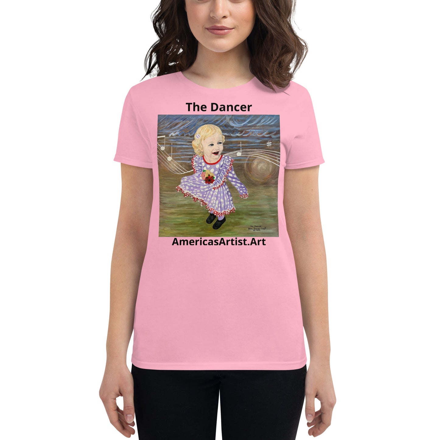 The Dancer Women's short sleeve t-shirt